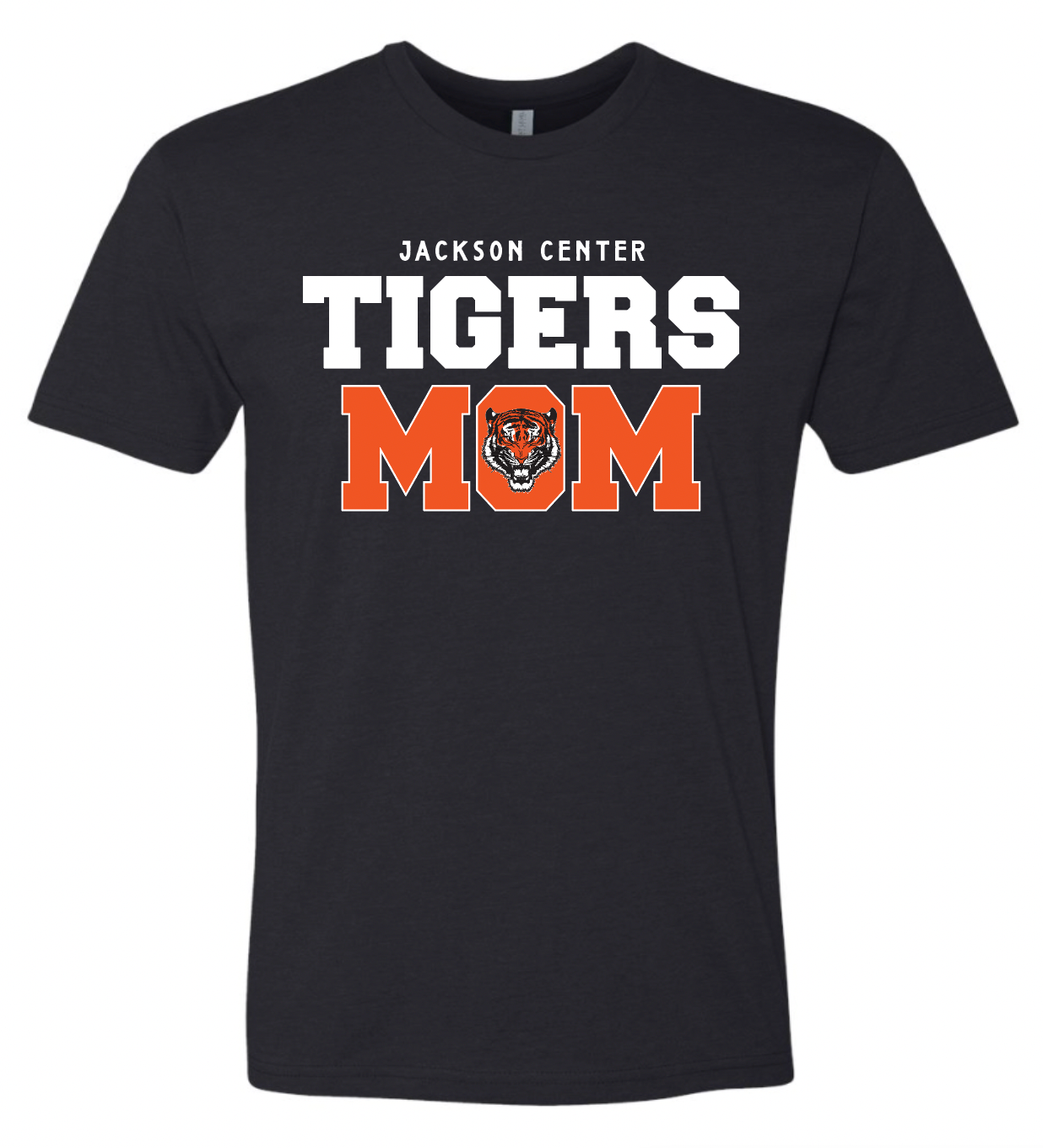 Jackson Center Tigers Mom Short Sleeve- Triblend