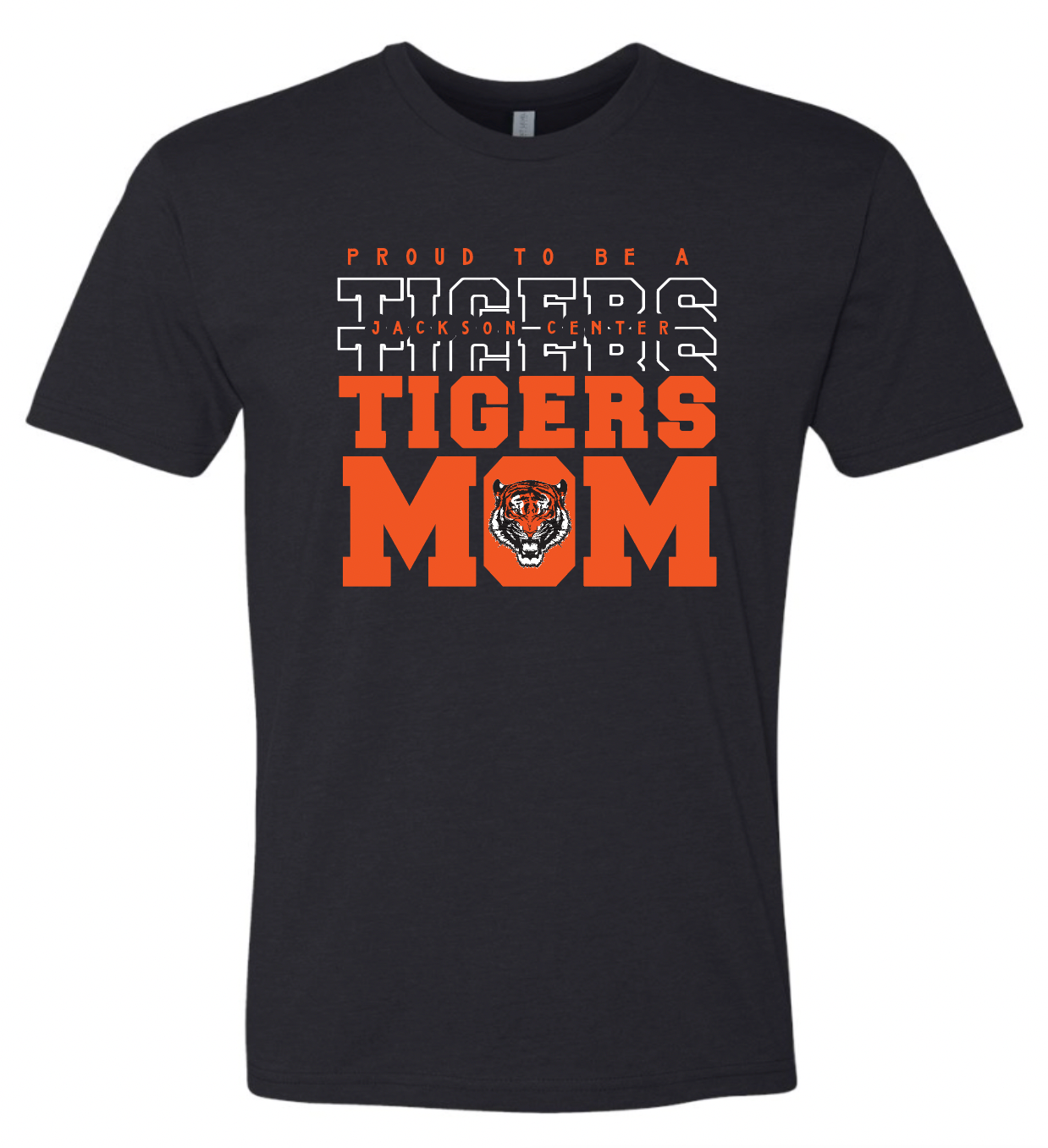 Proud to be a Jackson Center Mom Short Sleeve- Triblend