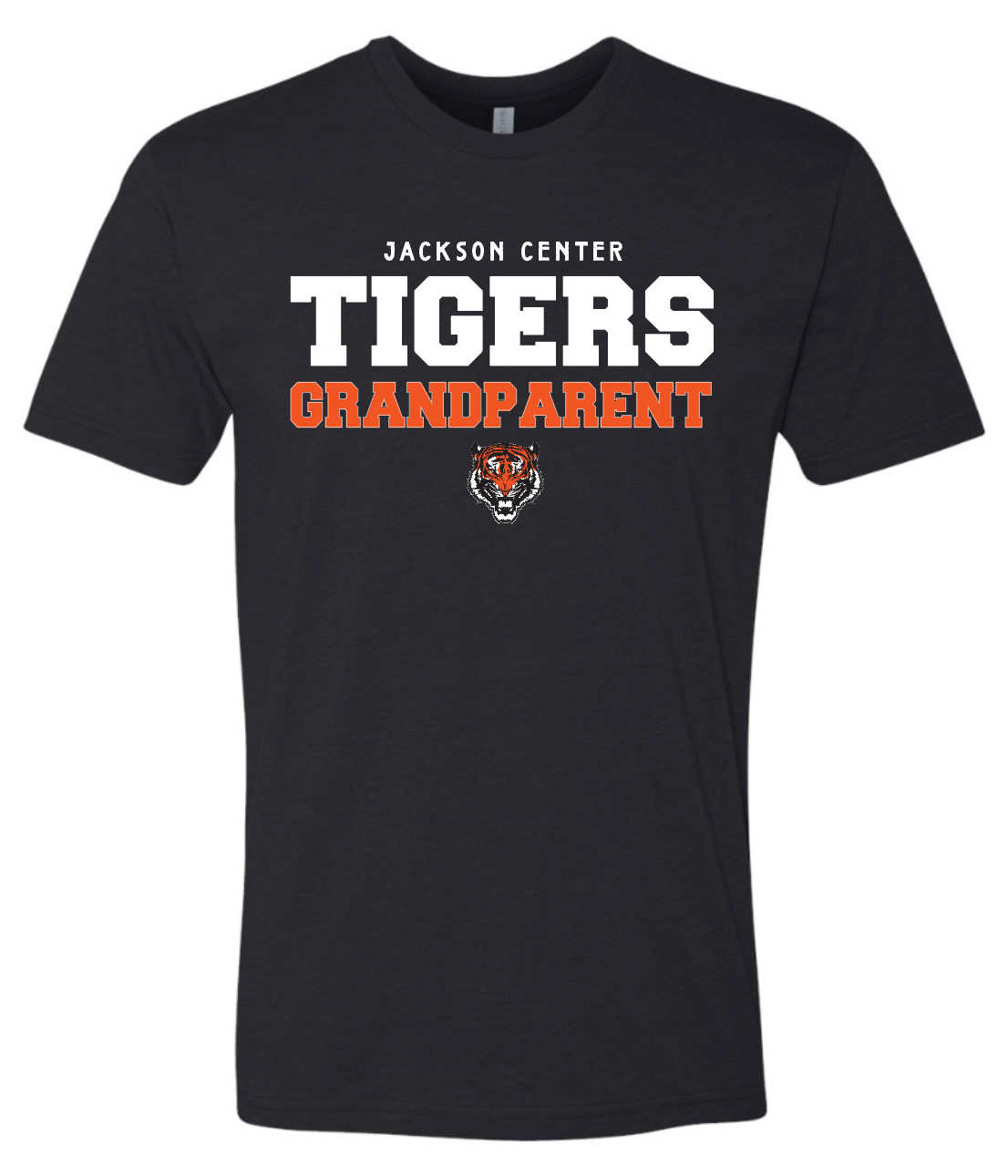 Jackson Center Tigers Grandparent Short Sleeve- Triblend