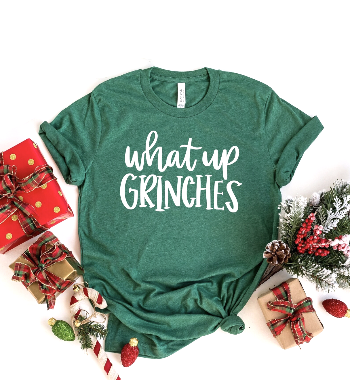 What's up Grinches Bella Short Sleeve Adult