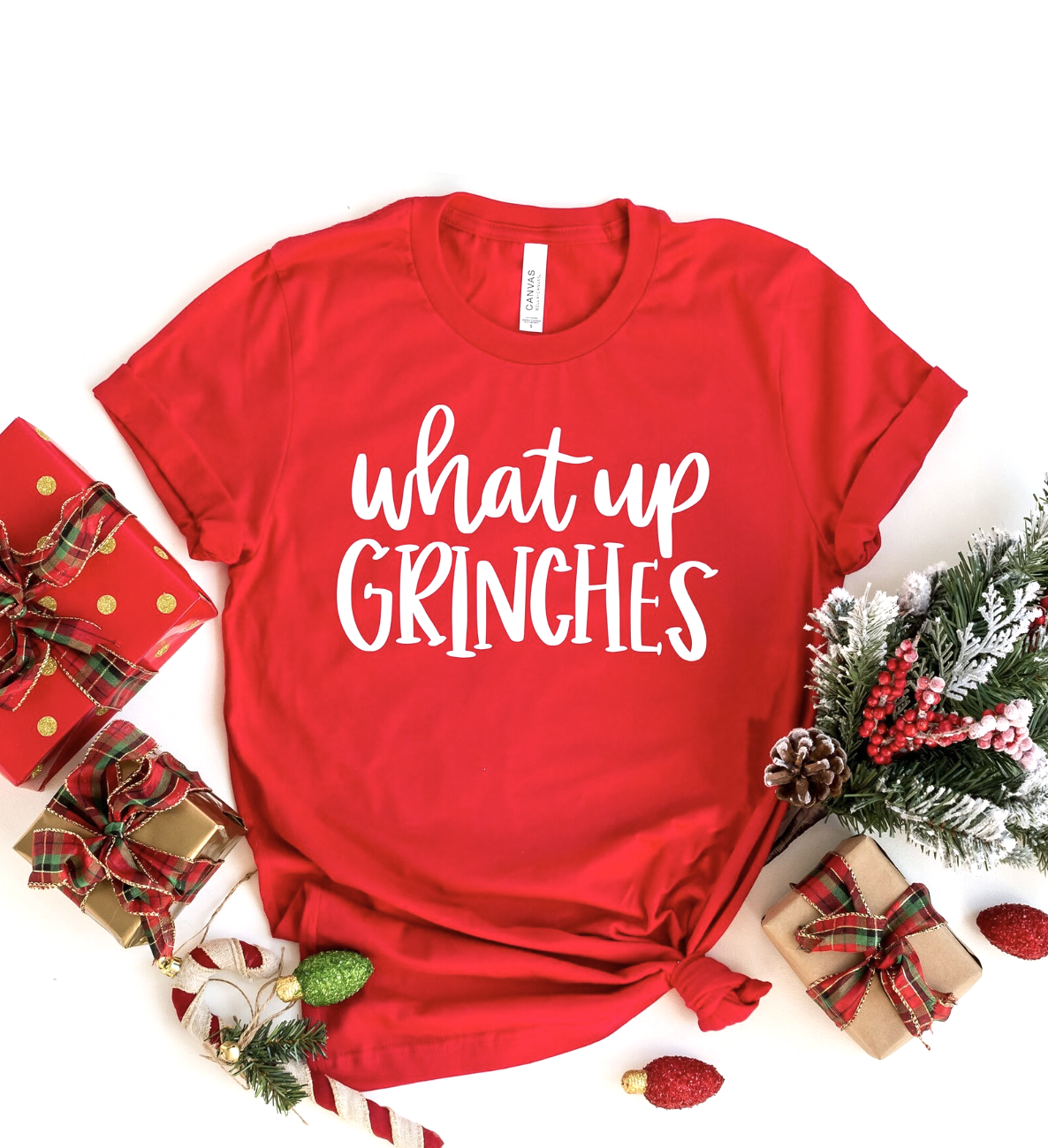 What's up Grinches Bella Short Sleeve Adult