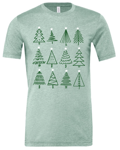 Doodle Tree Bella Short Sleeve Adult