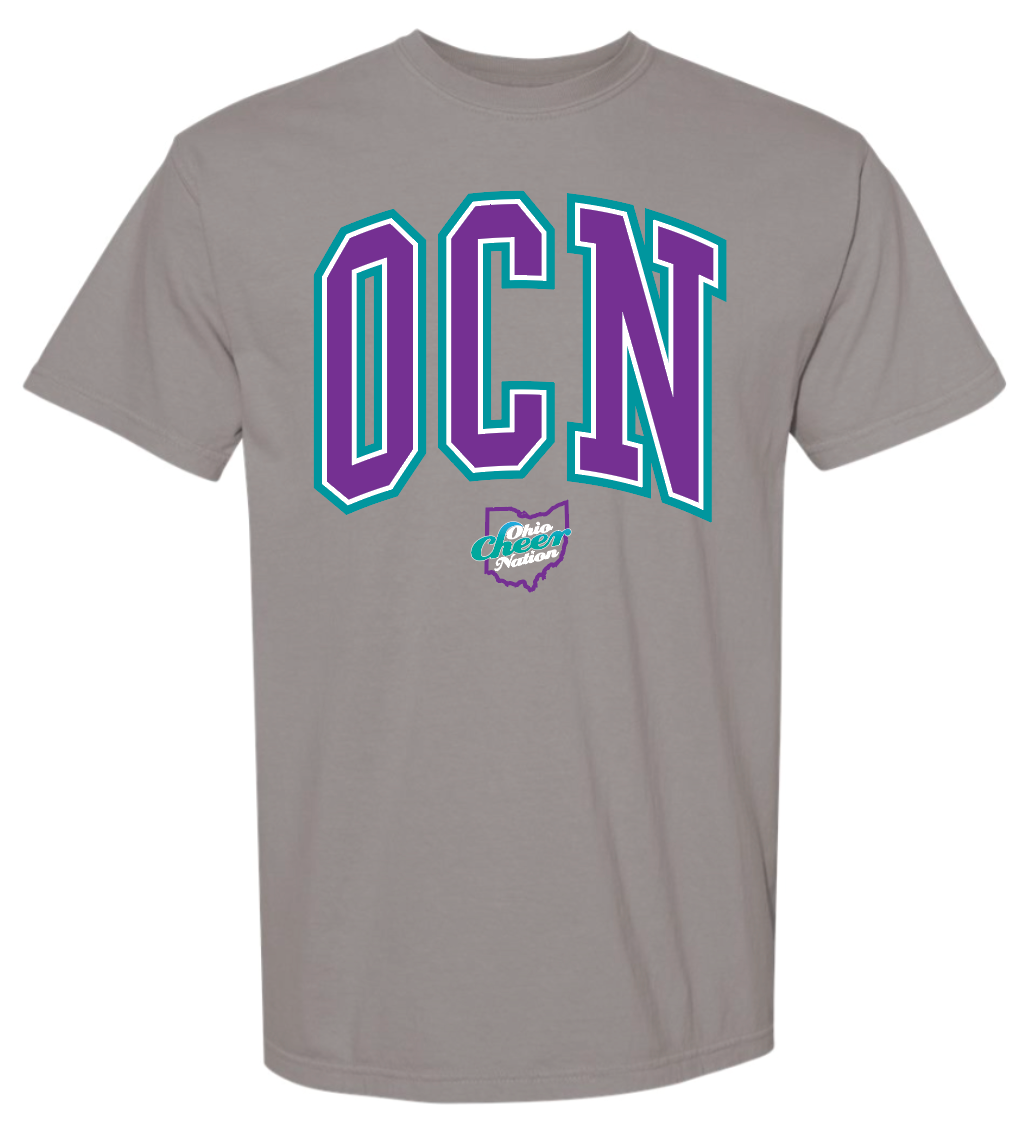 Ohio Cheer Nation Comfort Colors tee- Adult