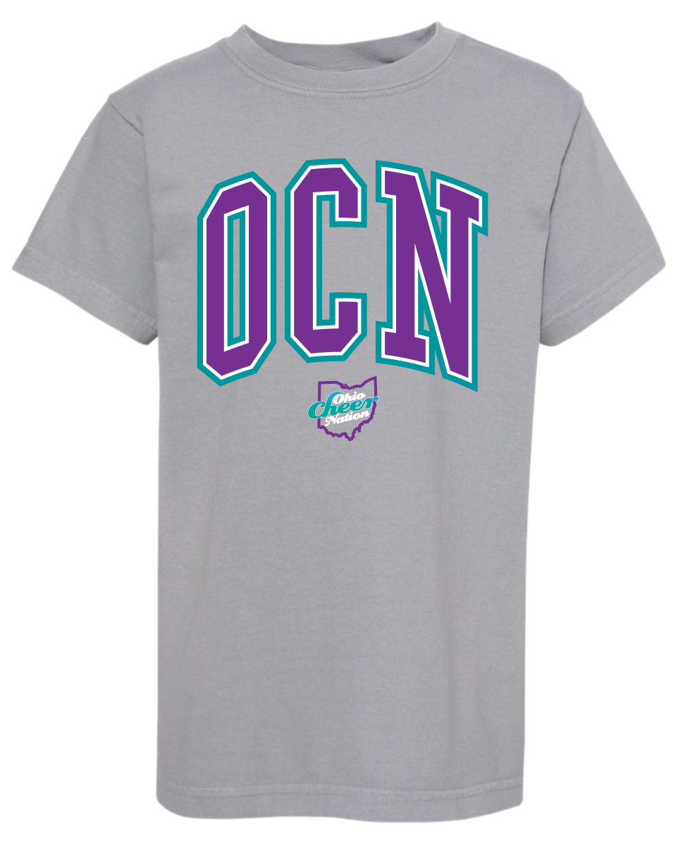 Ohio Cheer Nation Comfort Colors tee- Youth