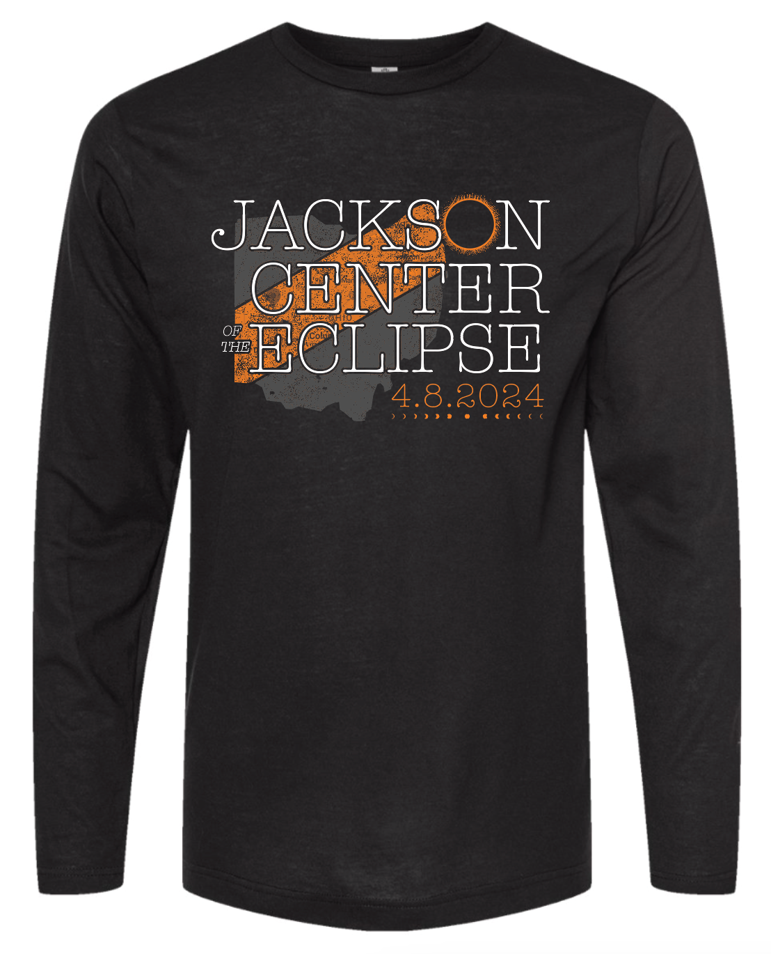 Jackson Center of the Eclipse 2024 - Long Sleeve Adult