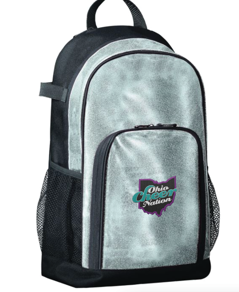 Ohio Cheer Nation Sparkle Bookbag