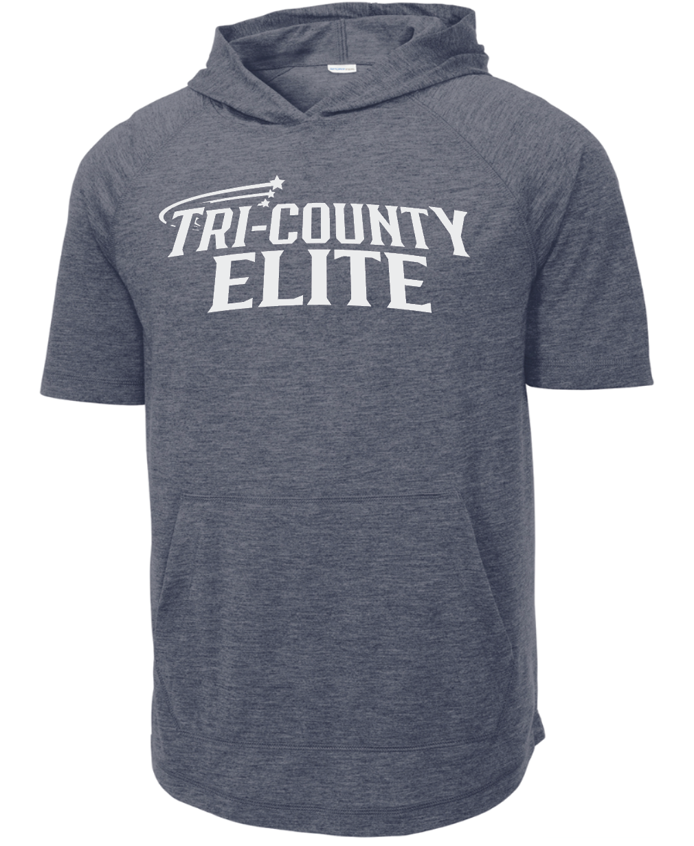 Tri-County Elite AAU Basketball Hooded Triblend  *one color imprint*