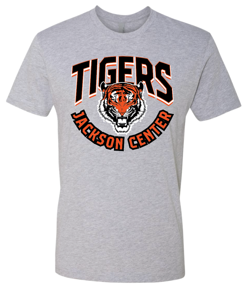 Arched Tigers Tee- Adult