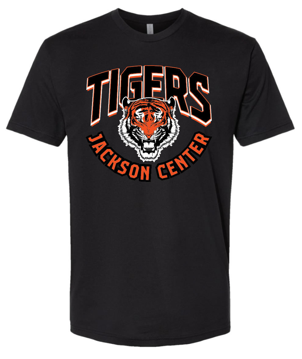 Arched Tigers Tee- Adult