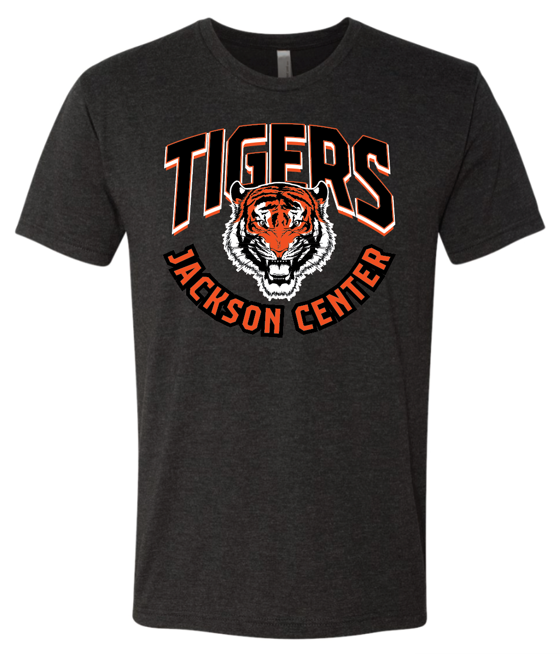 Tigers Arched Triblend Tee- Adult