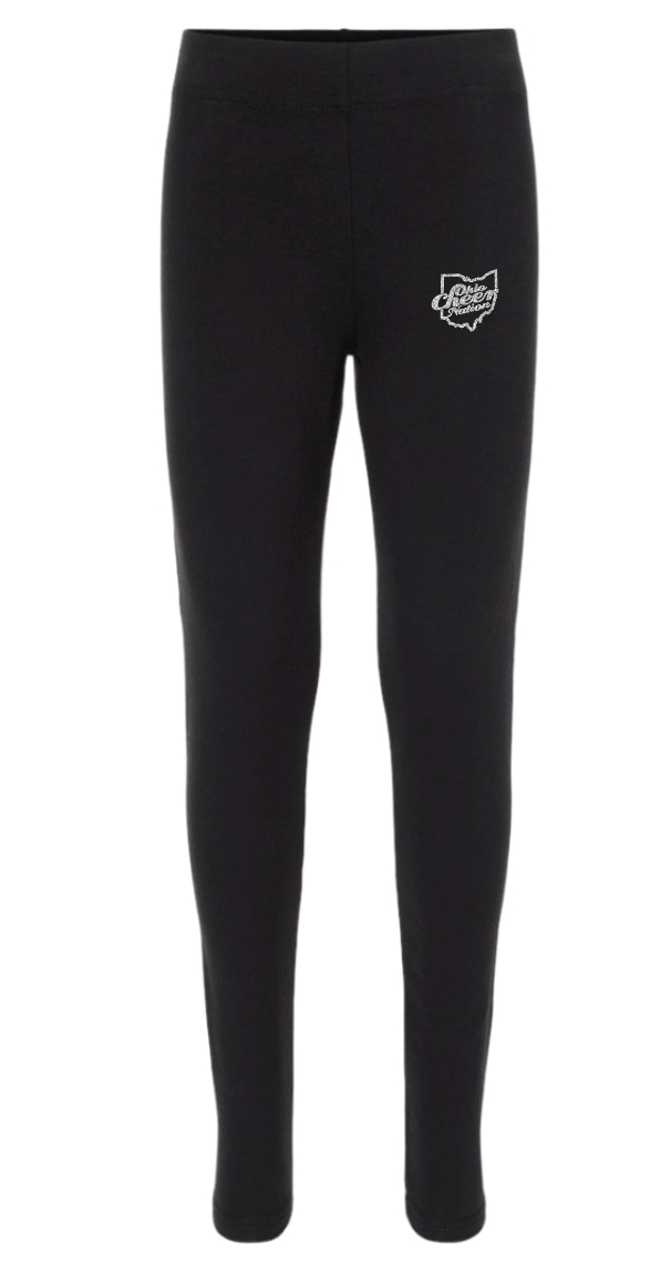 Ohio Cheer Nation Youth Cotton Leggings