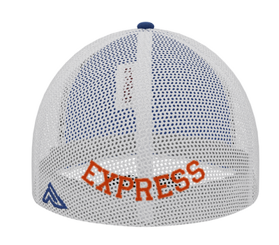 Locos Express Fitted Puff Embroidery Hat - Royal (Not Uniform Hat)