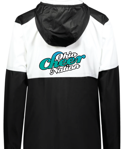 Ohio Cheer Nation Youth and Ladies Jacket (Front and Back Print)