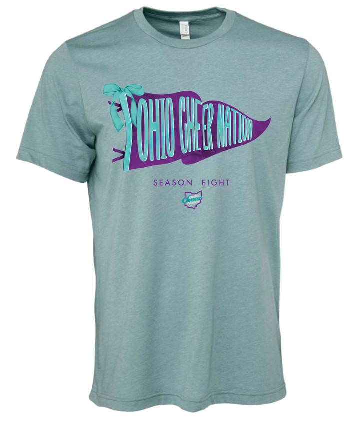 Ohio Cheer Nation Season 8 Bella Triblend Shirt - Adult & Youth