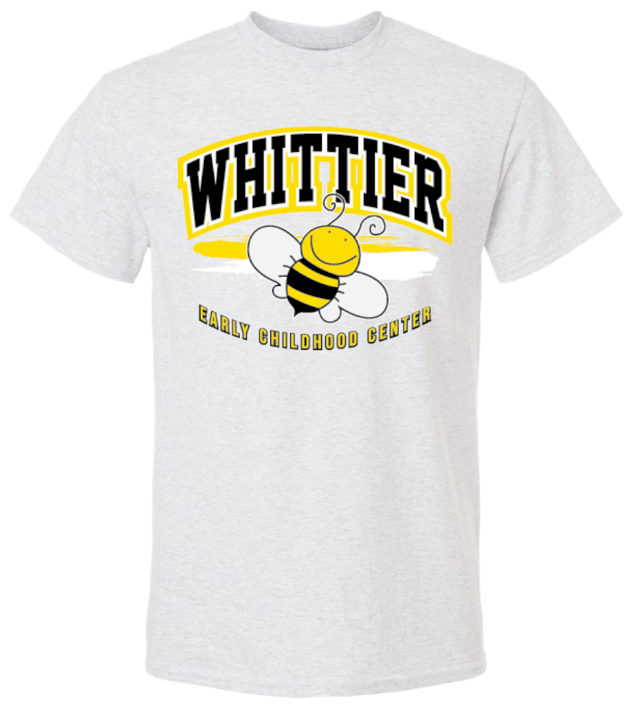 Whittier Bold 50/50 Cotton Tee - Adult & Youth