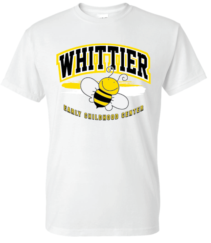Whittier Bold 50/50 Cotton Tee - Adult & Youth