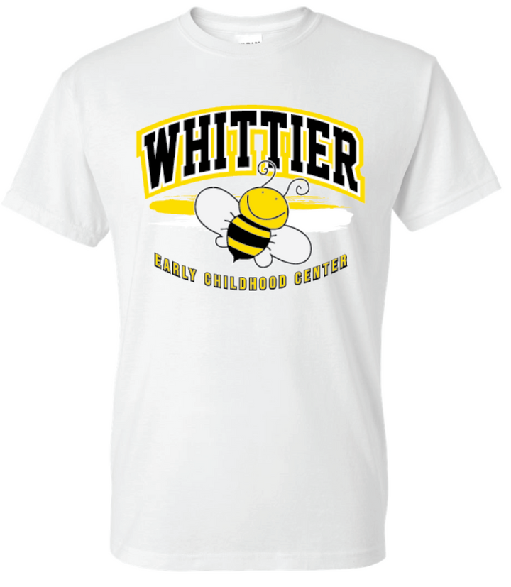 Whittier Bold 50/50 Cotton Tee - Adult & Youth