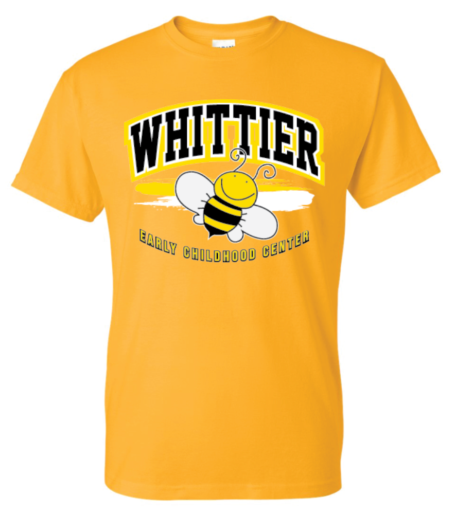 Whittier Bold 50/50 Cotton Tee - Adult & Youth