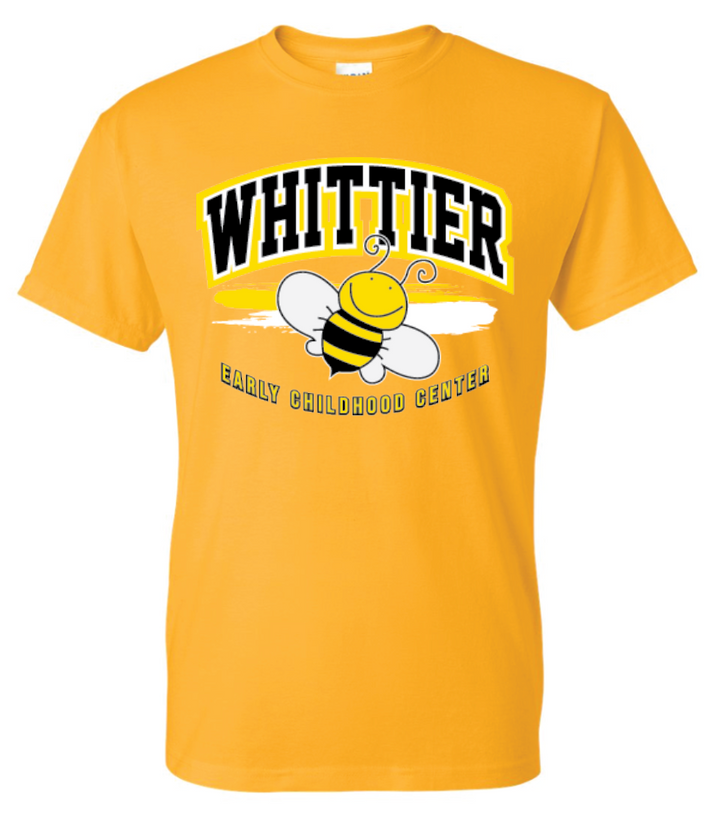 Whittier Bold 50/50 Cotton Tee - Adult & Youth