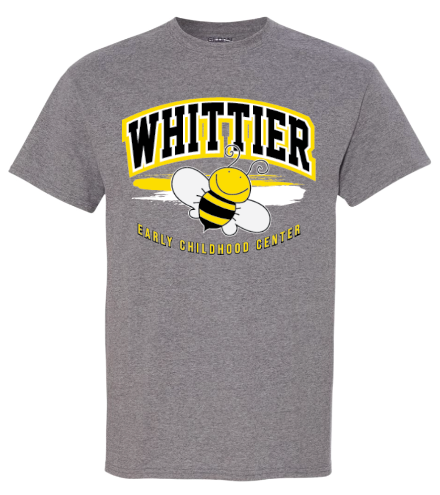 Whittier Bold 50/50 Cotton Tee - Adult & Youth