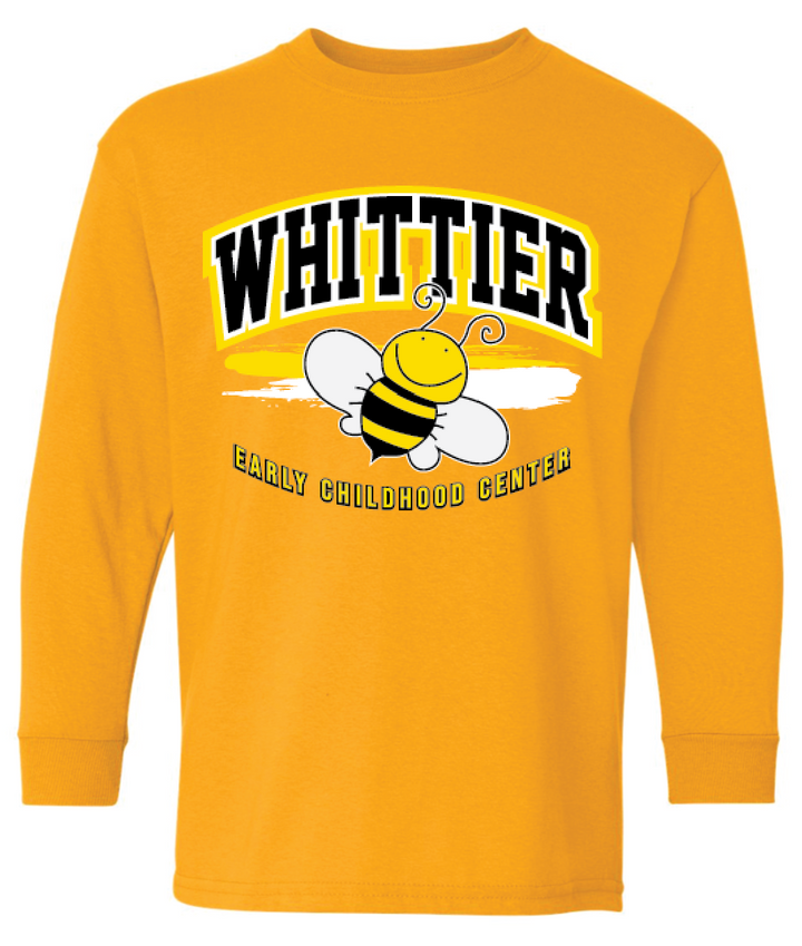 Whittier Bold 50/50 Cotton Long Sleeve Tee - Adult & Youth