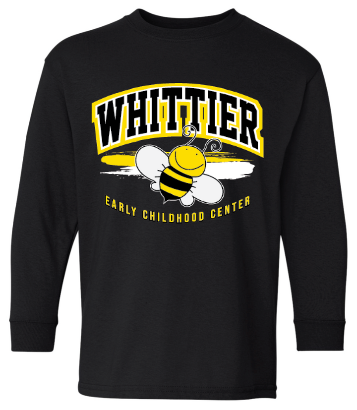 Whittier Bold 50/50 Cotton Long Sleeve Tee - Adult & Youth