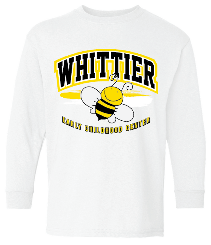 Whittier Bold 50/50 Cotton Long Sleeve Tee - Adult & Youth