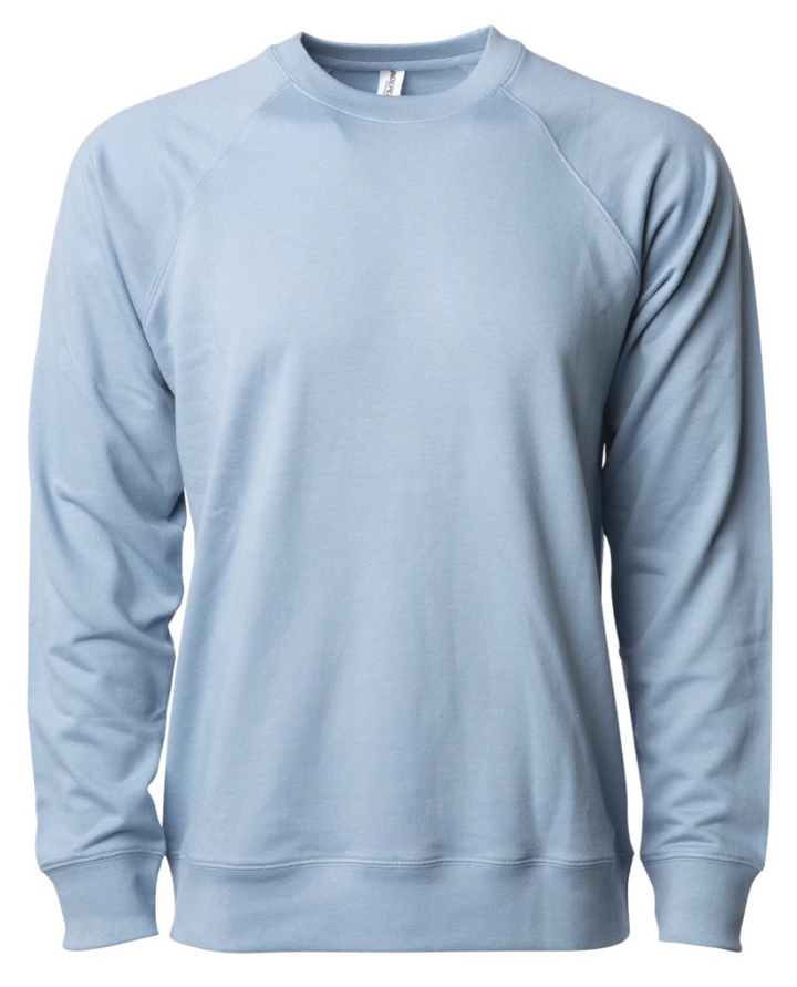 Locos Express 16U Unisex Lightweight Terry Crewneck Sweatshirt