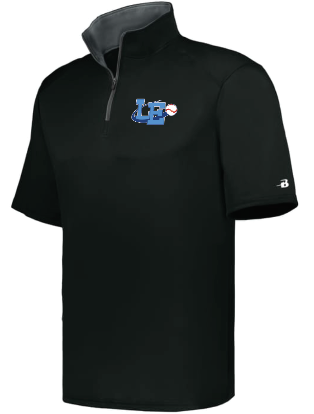 Locos Express 16U B-Core 1/4 Zip Short Sleeve Pullover