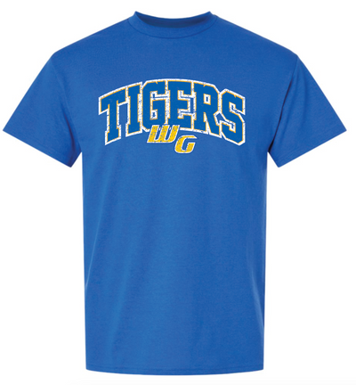 WG Tigers 50/50 Cotton Tee - Adult & Youth