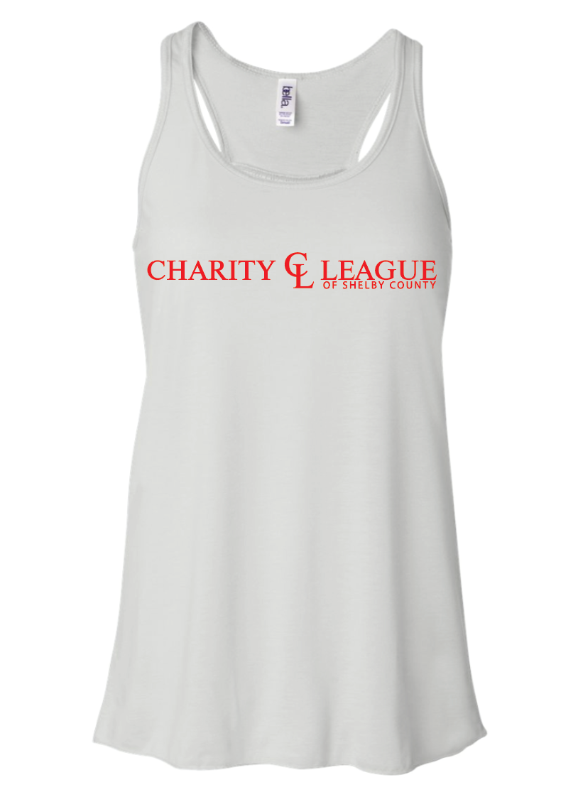 Charity League of Shelby County Bella + Canvas Flowy Racerback Tank