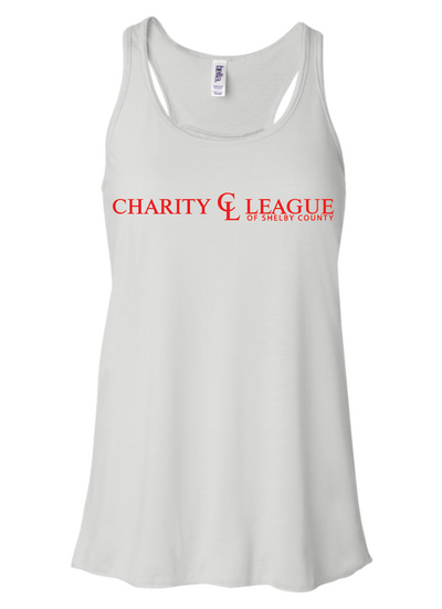 Charity League of Shelby County Bella + Canvas Flowy Racerback Tank