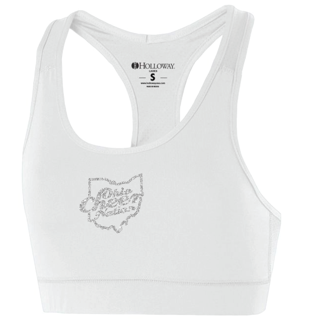 Ohio Cheer Nation Ladies Vent Sports Bra