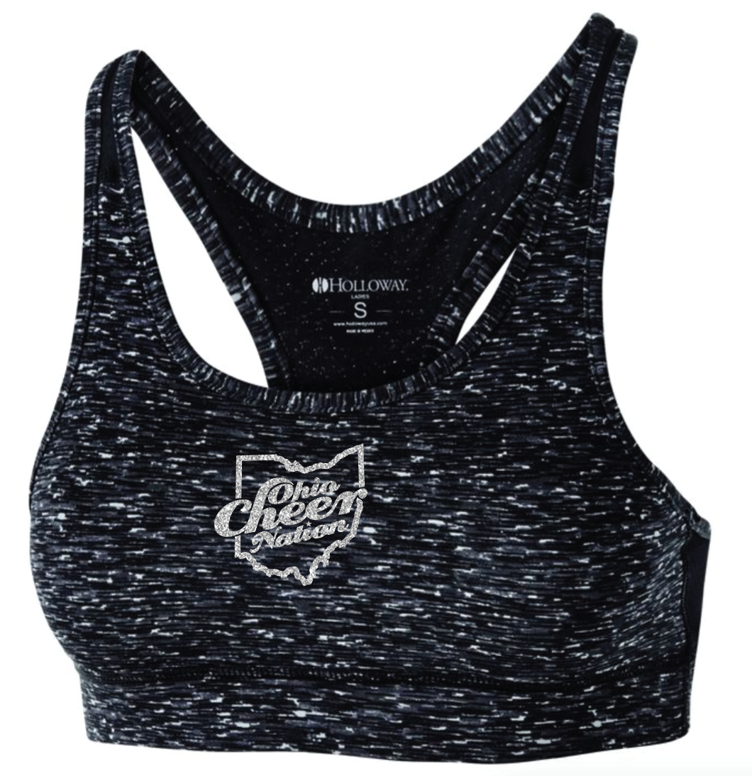 Ohio Cheer Nation Ladies Vent Sports Bra