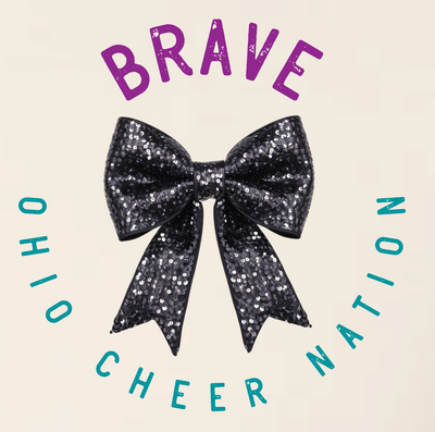 Ohio Cheer Nation BRAVE Team Shirt - Bella (Youth and Adult)