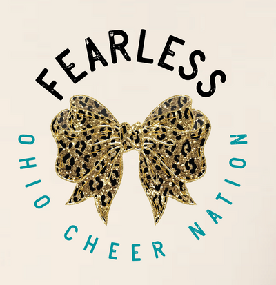 Ohio Cheer Nation FEARLESS Team Shirt - Bella (Youth and Adult)