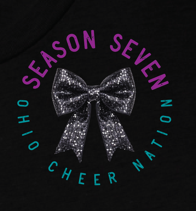 Ohio Cheer Nation SEASON SEVEN Team Shirt - Bella (Youth and Adult)