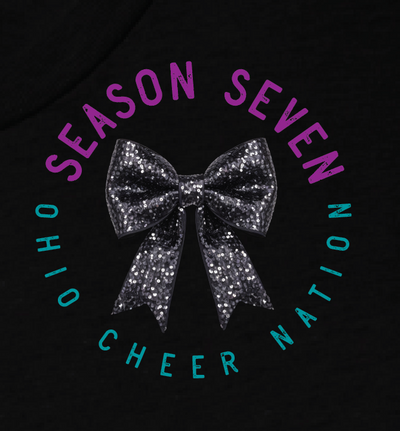 Ohio Cheer Nation SEASON SEVEN Team Shirt - Bella (Youth and Adult)