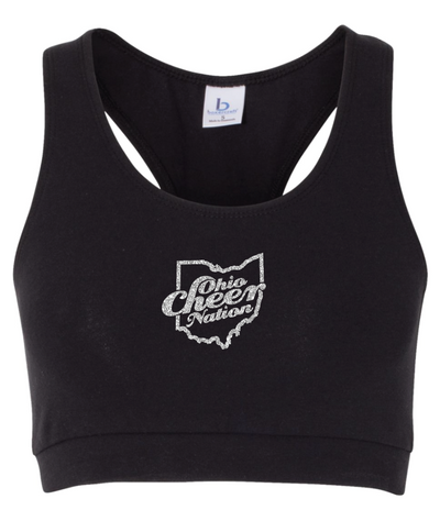 Ohio Cheer Nation Women's Cotton Sports Bra