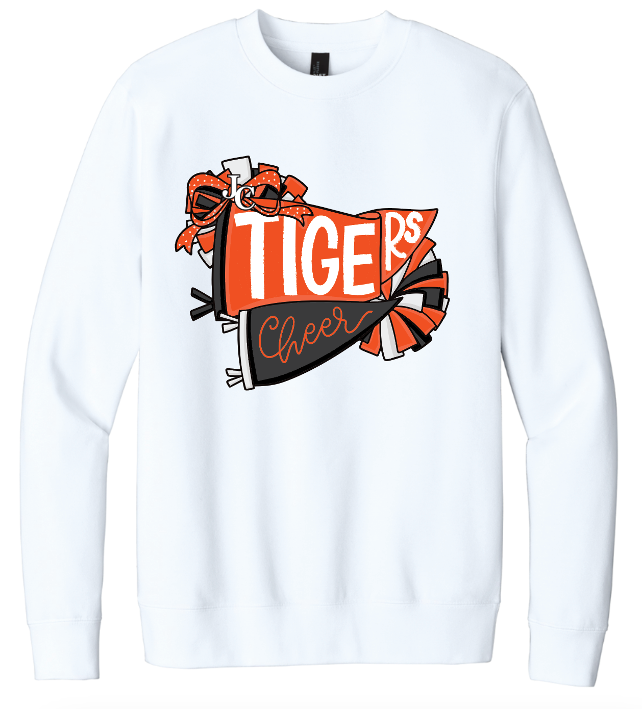 Cheer Parents '24-'25 Triblend Crewneck - White