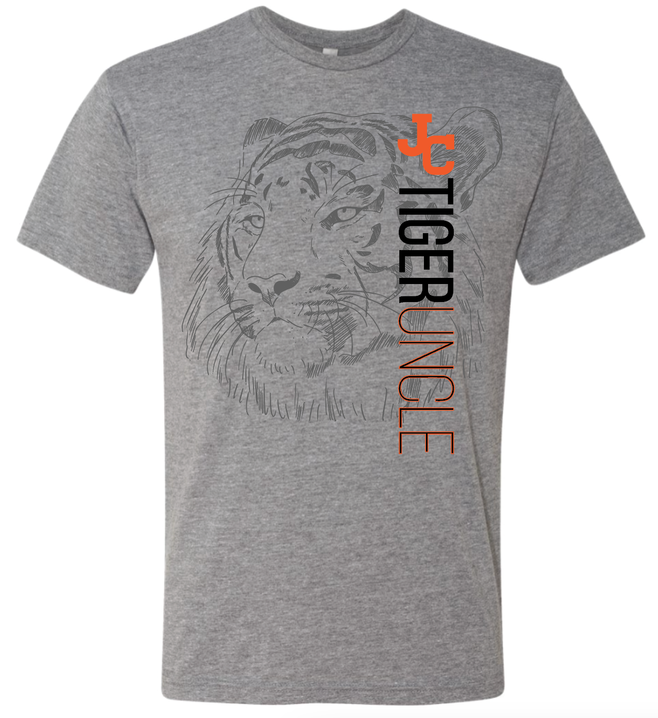 JC Tiger Uncle Short Sleeve- Triblend