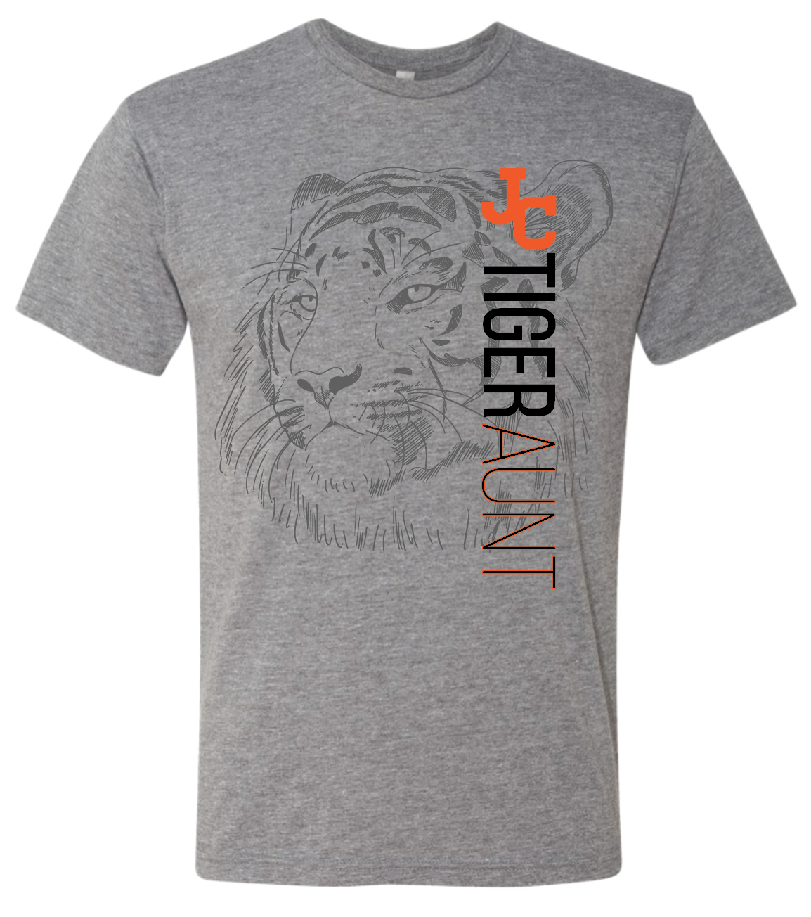 JC Tiger Aunt Short Sleeve- Triblend