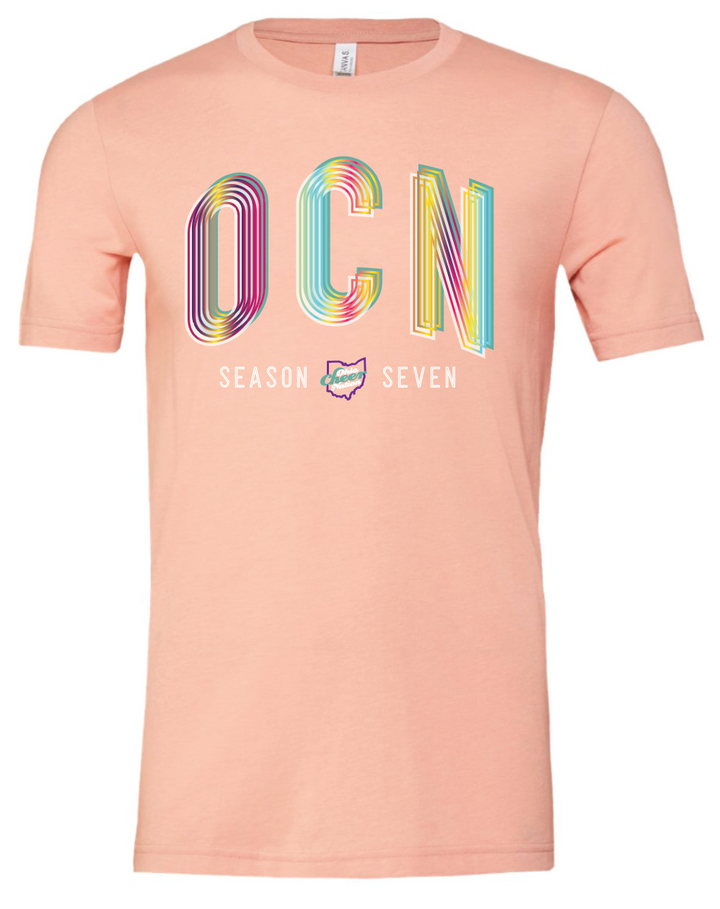24-25 Competition Season Triblend Tshirt (Peach)
