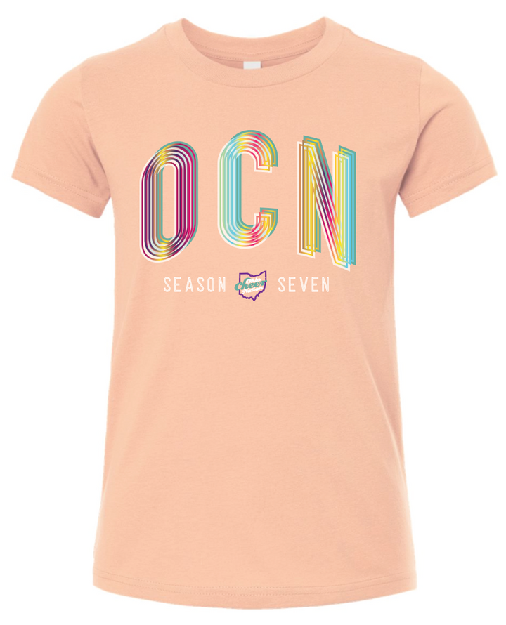 YOUTH 24-25 Competition Season Triblend Tshirt (Peach)