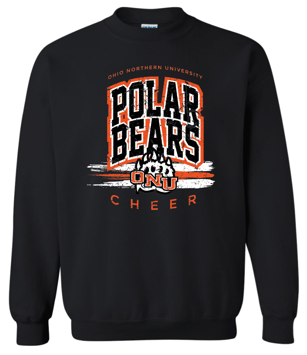 ONU Cheer Distressed Crewneck - Adult