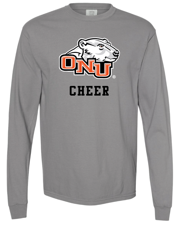 ONU Cheer Athletic Heavyweight Long Sleeve Tee - Adult