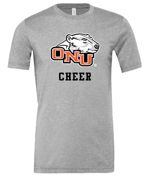 ONU Cheer Athletic Triblend Shirt - Adult & Youth