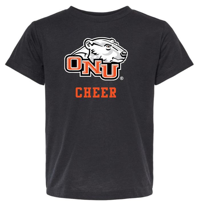 ONU Cheer Athletic Triblend Tee - Toddler