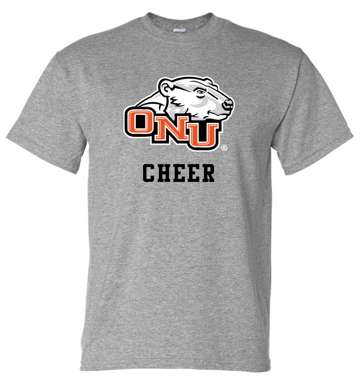 ONU Cheer Athletic 50/50 Cotton Tee - Adult & Youth