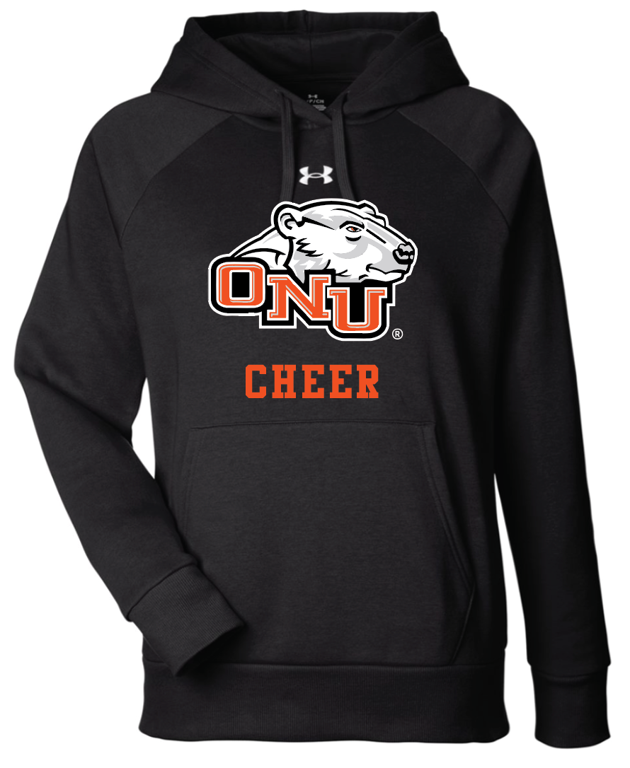 ONU Cheer Athletic 50/50 Under Armour Fleece Hooded Sweatshirt - Women's